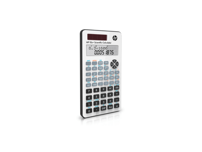 HP 10s + Scientific Calculator, Solar&Battery Power, Protective Cover