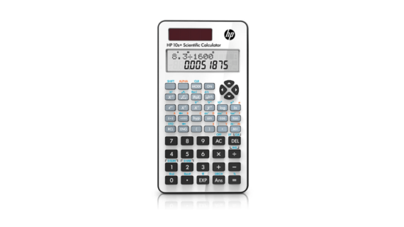 HP 10s + Scientific Calculator, Solar&Battery Power, Protective Cover