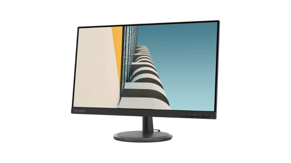 Lenovo L22e-30 - 21.5 Inch Monitor, VA Panel, FreeSync, NearEdgeless 3 Sides, 75Hz, 4ms, HDMI, VGA, Anti-Glare, Flicker Free, Low Blue Light, Tilt Stand, VESA Mount Monitor - Black | 66CBKAC1AE