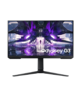 Samsung Odyssey G3 24'' Flat VA Gaming Monitor, 165Hz Refresh Rate, 1ms Response Time, AMD FreeSync, Height Adjustable Stand, 16:9 Aspect Ratio, 72% Color Gamut, DP, HDMI, Black | LS24AG320NMXUE