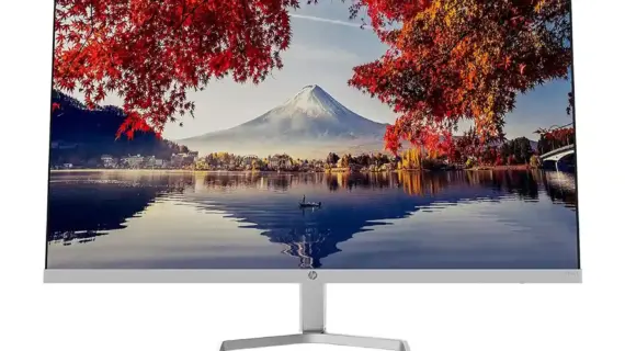 HP M24F Eyesafe Certified Monitor (2D9K0AS)..Display: 23.8'' Full HD (1920x1080) IPS at 75 Hz, AMD Free Sync ..Ports:1xVGA, 1xHDMI 1.4 Ports, 300 nits, Silver