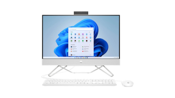 HP 24-cb1008ne All-In-One, Touch Screen, 2GB MX 450, Intel® Core™ i5-1235U 12th Gen Processor, 8GB Ram, 512GB SSD, 23.8'' Full HD, Win11 Pro, White Color