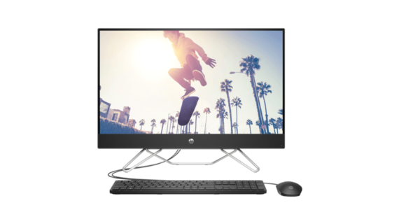 HP 24-cb1023nh All-In-One Intel® Core™ i5-1235U 12th Gen Processor, 8GB Ram, 512GB SSD, 23.8'' Full HD Touch Screen, Win11 Pro, Black Color