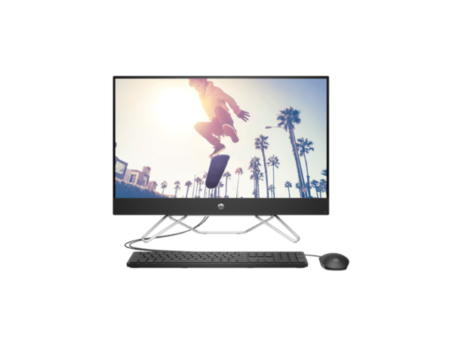 HP 24-cb1026nh  All-In-OneIntel® Core™ i5- 1235U 12th Gen Processor, 8GB Ram, 512GB SSD, 23.8'' Full HD, Win11 Pro, Black Color, 6V340EA