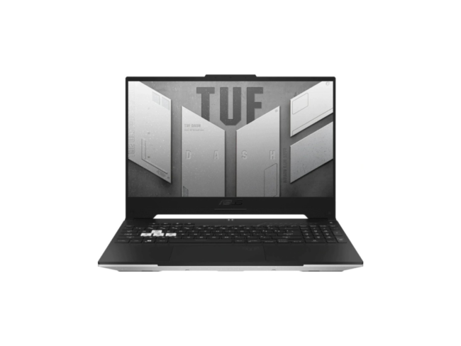 Asus TUF Dash F15 FX517ZR Gaming LaptopIntel® Core™ i7-12650H 12th Gen Processor, 16GB Ram, 512GB SSD, RTX 3070 8GB GDDR6 Graphic, 15.6'' Full HD, Windows 11 Home, Black Color