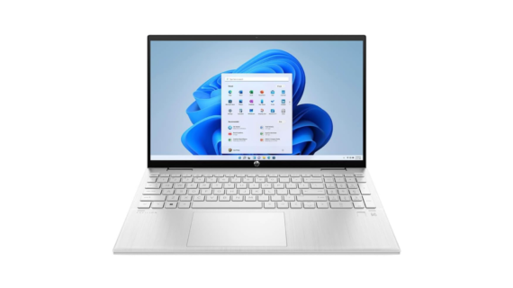 HP Envy 15-ew0023dx Convertible X360 Intel® Core™ i7-1255U Processor, 16GB Ram, 512GB SSD, 15.6'' FHD Touch Screen, Silver Color, Win11H, 695B0UA