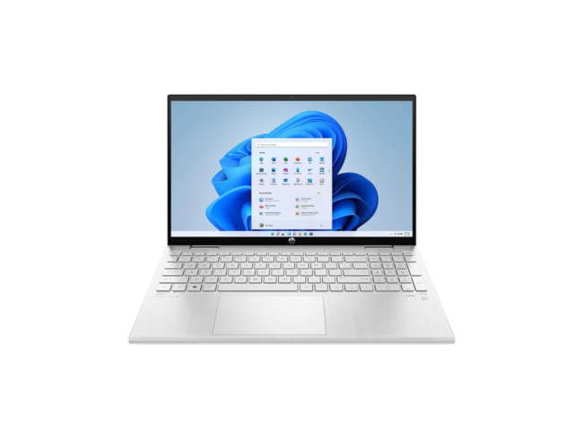 HP Envy 15-ew0023dx Convertible X360 Intel® Core™ i7-1255U Processor, 16GB Ram, 512GB SSD, 15.6'' FHD Touch Screen, Silver Color, Win11H, 695B0UA