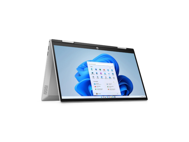 HP Pavilion 14-dy2050wm X360 Laptop Intel® Core™ i5-1235U  Processor, 8GB Ram, 256GB SSD, 14.0'' Full HD Touch Screen, Silver Color, Windows 11 Home