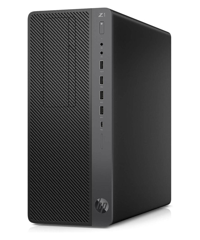 HP Entry Z1-G5 Tower Workstation ..Intel® Core™ i9-9900 (3.1GHz - 9th Gen) Processor, 16GB DDR4 Ram, 2.0TB Hard Drive, DVD+RW, Black Color