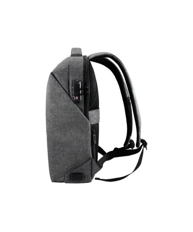 HP 15.6" ZHAN series business backpack computer bag anti-theft backpack with external power supply gray,2XN94PA