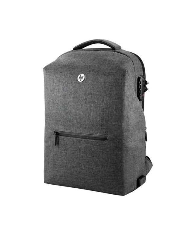 HP 15.6" ZHAN series business backpack computer bag anti-theft backpack with external power supply gray,2XN94PA