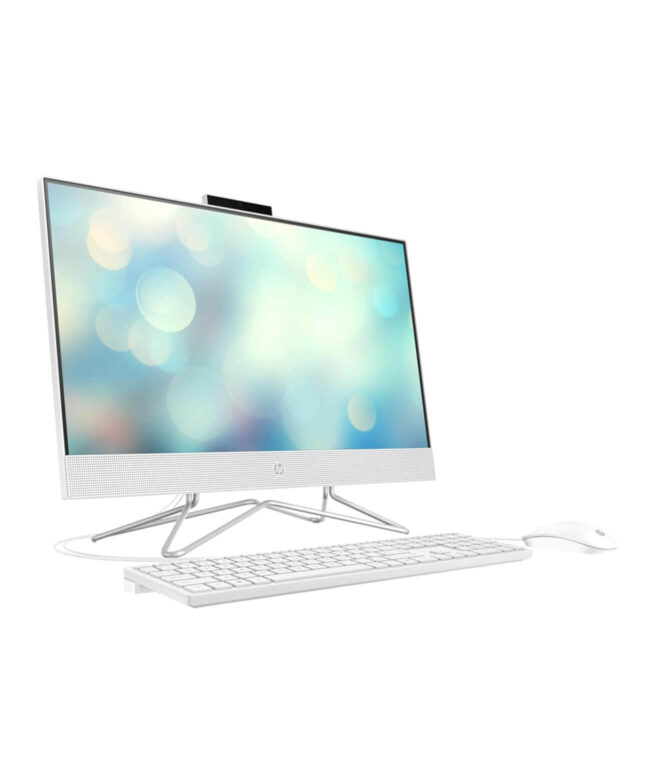 HP 24-cb1172nh All-in-One Computer Intel® Core™ i5-1235U 12th Gen Processor, 8GB Ram, 512GB SSD, 23.8'' Full HD (1920x1080) Screen, Win 11 H, White Color, 7G8W7EA