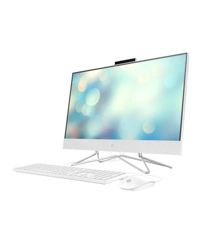 HP 24-cb1172nh All-in-One Computer Intel® Core™ i5-1235U 12th Gen Processor, 8GB Ram, 512GB SSD, 23.8'' Full HD (1920x1080) Screen, Win 11 H, White Color, 7G8W7EA