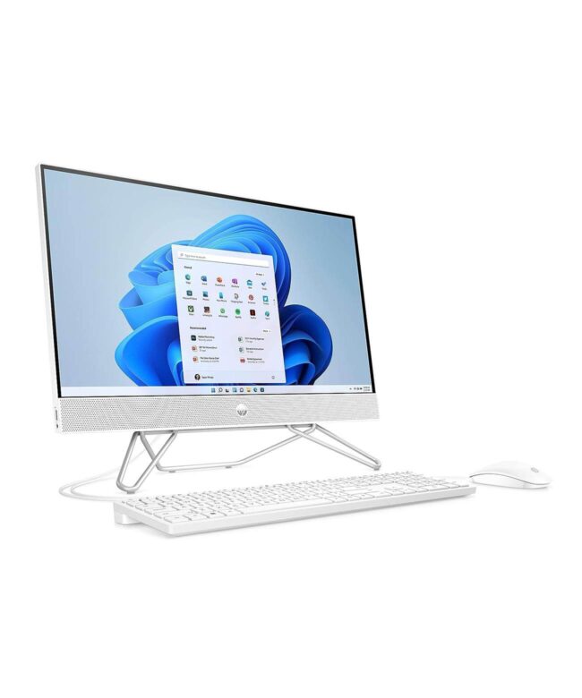 HP 24-cb1034nh All-In-One Touch, 2GB MX450 VGA, Intel® Core™ i7-1255U 12th Gen Processor, 8GB Ram, 512GB SSD, 23.8'' Full HD, Win11 Pro, White Color