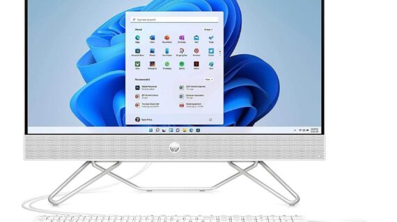 HP 24-cb1034nh All-In-One Touch, 2GB MX450 VGA, Intel® Core™ i7-1255U 12th Gen Processor, 8GB Ram, 512GB SSD, 23.8'' Full HD, Win11 Pro, White Color