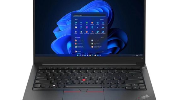 Lenovo ThinkPad E14-Gen 4 Intel® Core™ i5-1235U 12th Gen Processor, 8GB Ram, 512GB SSD, 2GB MX550 Graphic, 14.0'' Full HD (1920x1080) Screen, Win11Pro, Black Color, 21E4S10B00