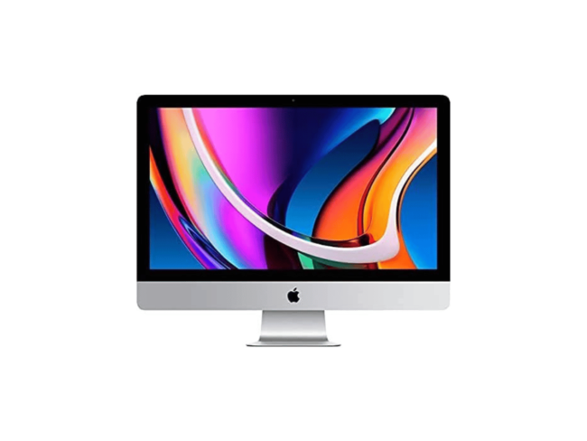 Apple iMac 27.0'' Retina 5K Display (Mid-2020) - MXWV2LLA Intel® Core™ i7-8 Core (3.8GHz - 10th Gen) Processor 8GB of DDR4 RAM | 512GB SSD Display: 27.0'' Retina 5K (5120 x 2880) IPS  8GB AMD Radeon Pro 5500XT Graphics Magic Keyboard & Magic Mouse 2, macOS, CPO