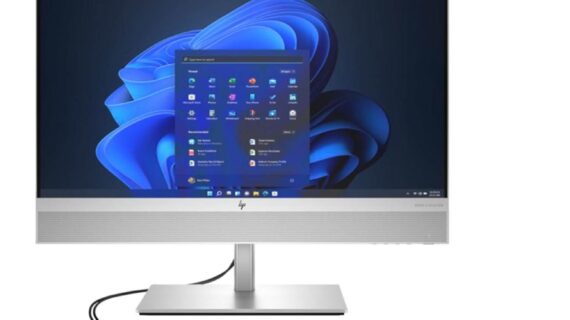 HP EliteOne 840 G9 All-In-One Computer Intel® Core™ i9-12900 12th Gen Processor, 16GB Ram, 1TB SSD, 4GB RTX 3050Ti Graphics, 23.8'' Full HD (1920x1080) IPS Screen, Win 11 Pro, Gray Color, 5L378ES