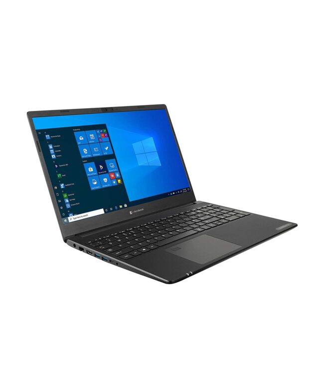 Toshiba DynaBook Satellite Pro L50-J-121 Laptop Intel® Core™ i5-1135G7 up to 4.2GHz11th Gen Processor, 8GB Ram, 1TB Hard Drive + 256GB SSD, 15.6'' Full HD (1920x1080) Screen, Black Color, Window 11 Home