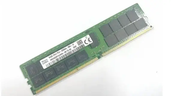 SK Hynix HMAA8GR7AJR4N-XN 64GB DDR4-3200 RDIMM Server Memory, 3200 MT/S Memory Speed, Dual Ranked x8, 1.2V Memory Voltage, PC4-25600, 288-pin ECC | HMAA8GR7AJR4N-XN