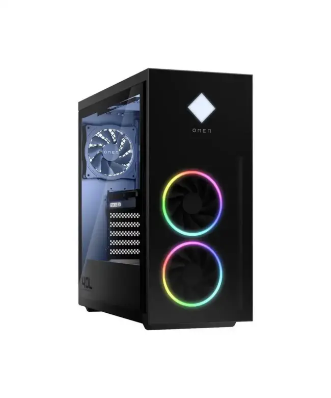 HP Omen 40L GT21-0074 Gaming Desktop Tower Intel® Core™ i7-12700K Gen Processor, 16GB DDR4 Ram, 1.0TB SSD, 12GB RTX 3060 Graphic, Windows 11 Home, Black Color