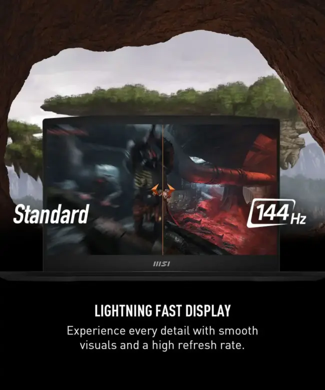 MSI Katana 15 B13VGK GAMING LAPTOP Intel® Core™ i7-13620H up to 4.9GHz Processor 16GB Ram 1TB SSD NVIDIA® GeForce RTX™ 4070 8GB GDDR6 Graphics 15.6" FHD 144Hz, IPS-Level Black Windows 11 Home