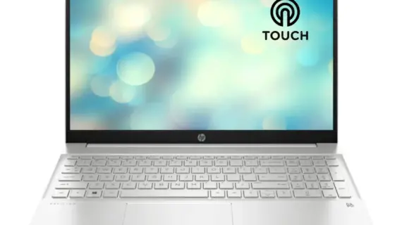 HP Pavilion 15-eg3147nia Intel® Core™ i7-1355U upto 5.0GHz Processor, 8GB Ram, 512GB SSD, 15.6'' Full HD IPS Touch Screen, Window 11 Pro, Silver Color, 8H9G5EA