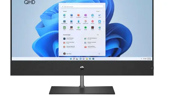 HP Pavilion 32-B1267C All-in-One Intel Core i7-13700T 13th Gen Processor, 32GB Ram DDR4, 1TB SSD Nvme, RTX™ 3050 4GB, 31.5" QHD (2560 x 1440) IPS Display, Black, Window 11 Home, 805G1AA