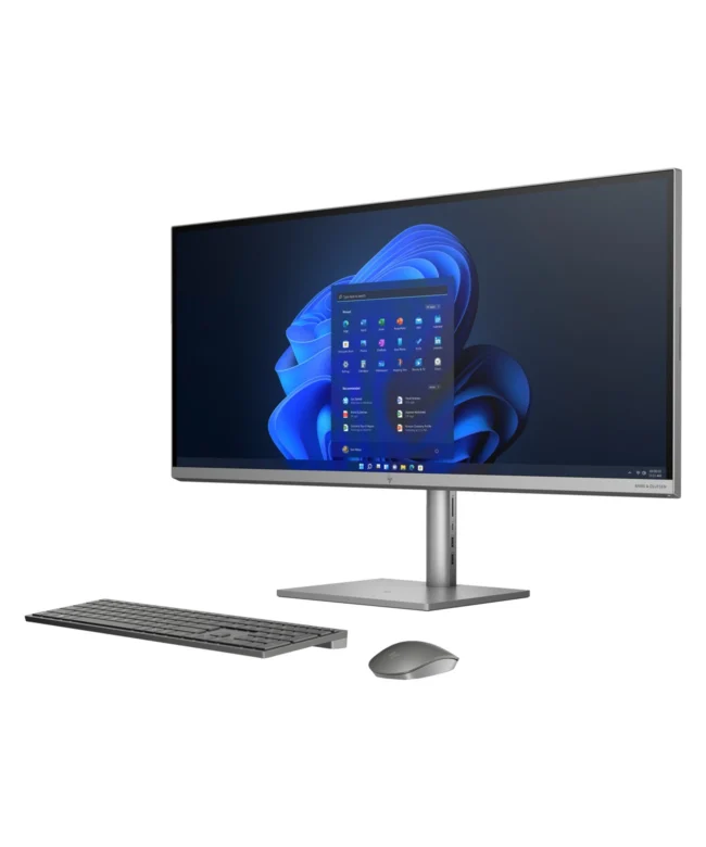 HP Envy 34-C1687 All-in-One Intel Core i7-12700 12th Gen Processor, 32GB Ram DDR4, 1TB SSD Nvme, RTX™ 3050 4GB, 34" 5K WUHD (5120 x 2160) IPS Display, Turbo silver rear, Window 11 Home
